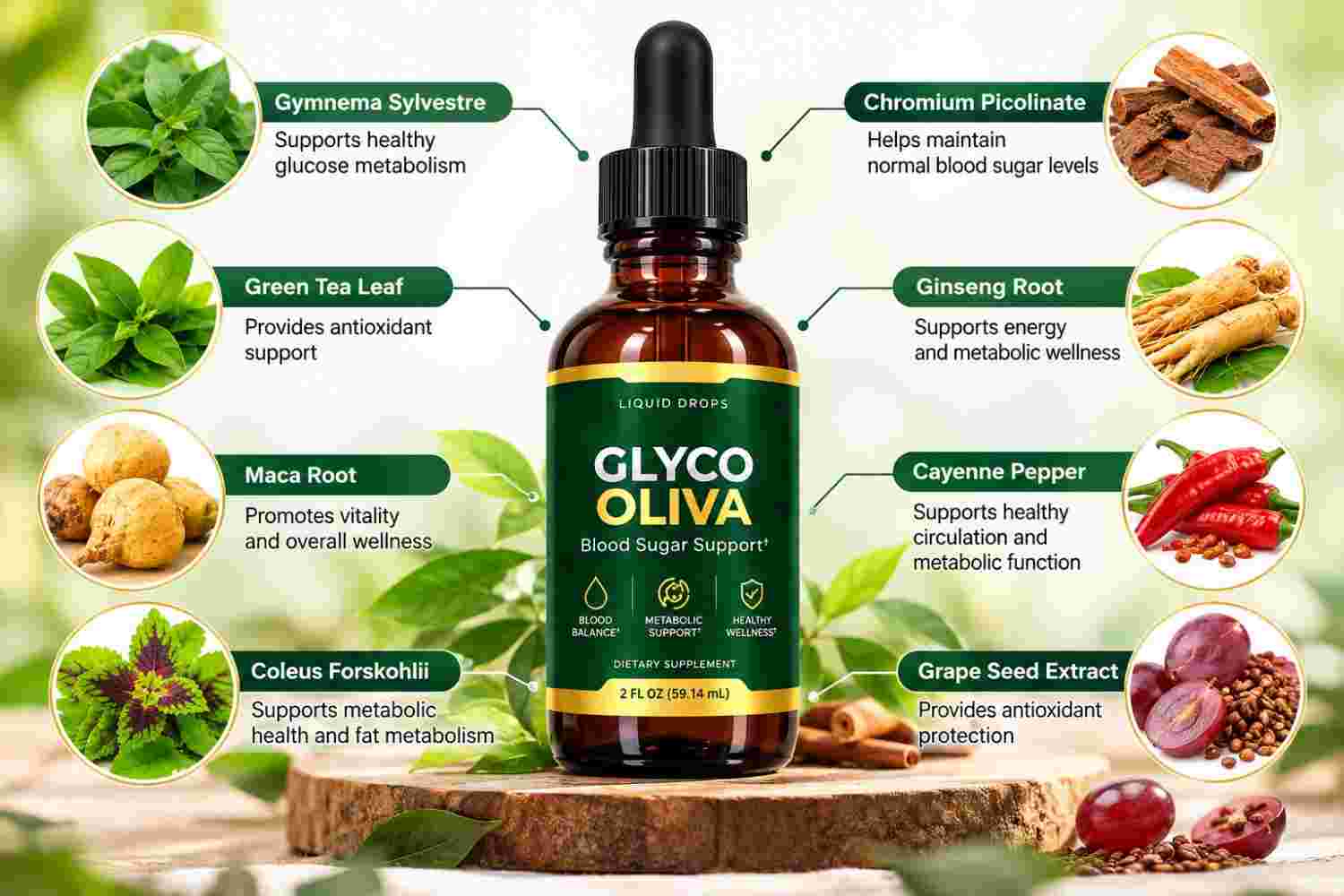 Glyco Oliva Botanical Ingredient